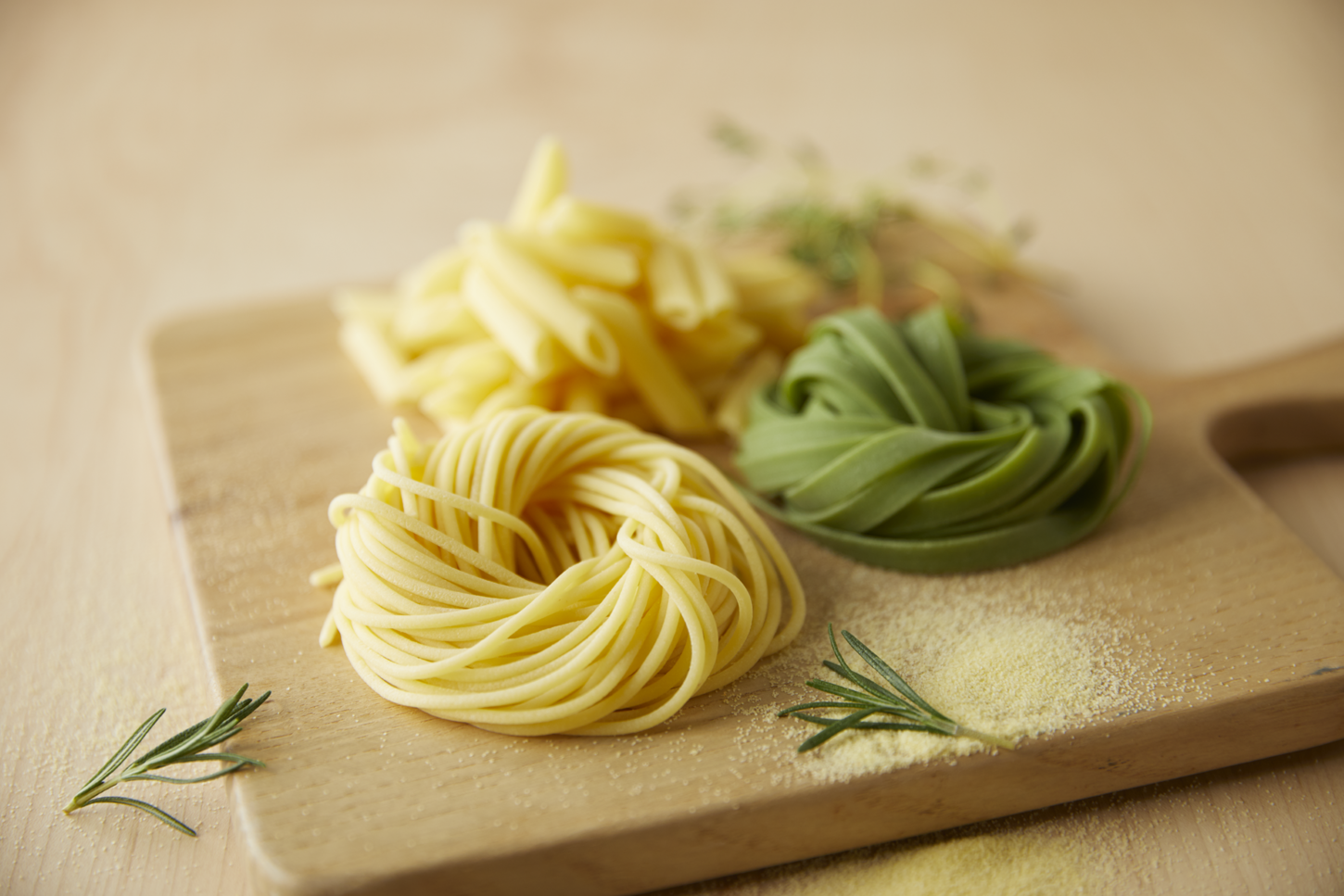 6種類の生パスタを取り扱っております