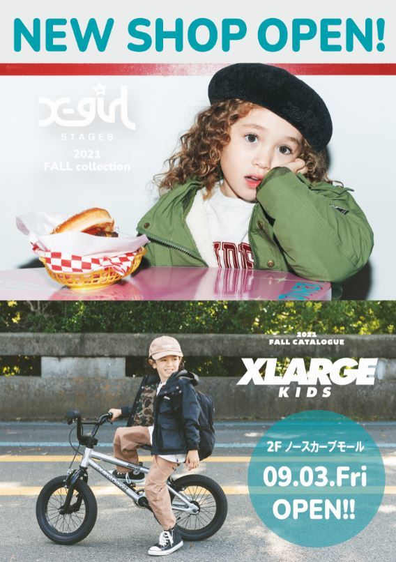 X-girl Stages/XLARGE KIDS | ららぽーと横浜