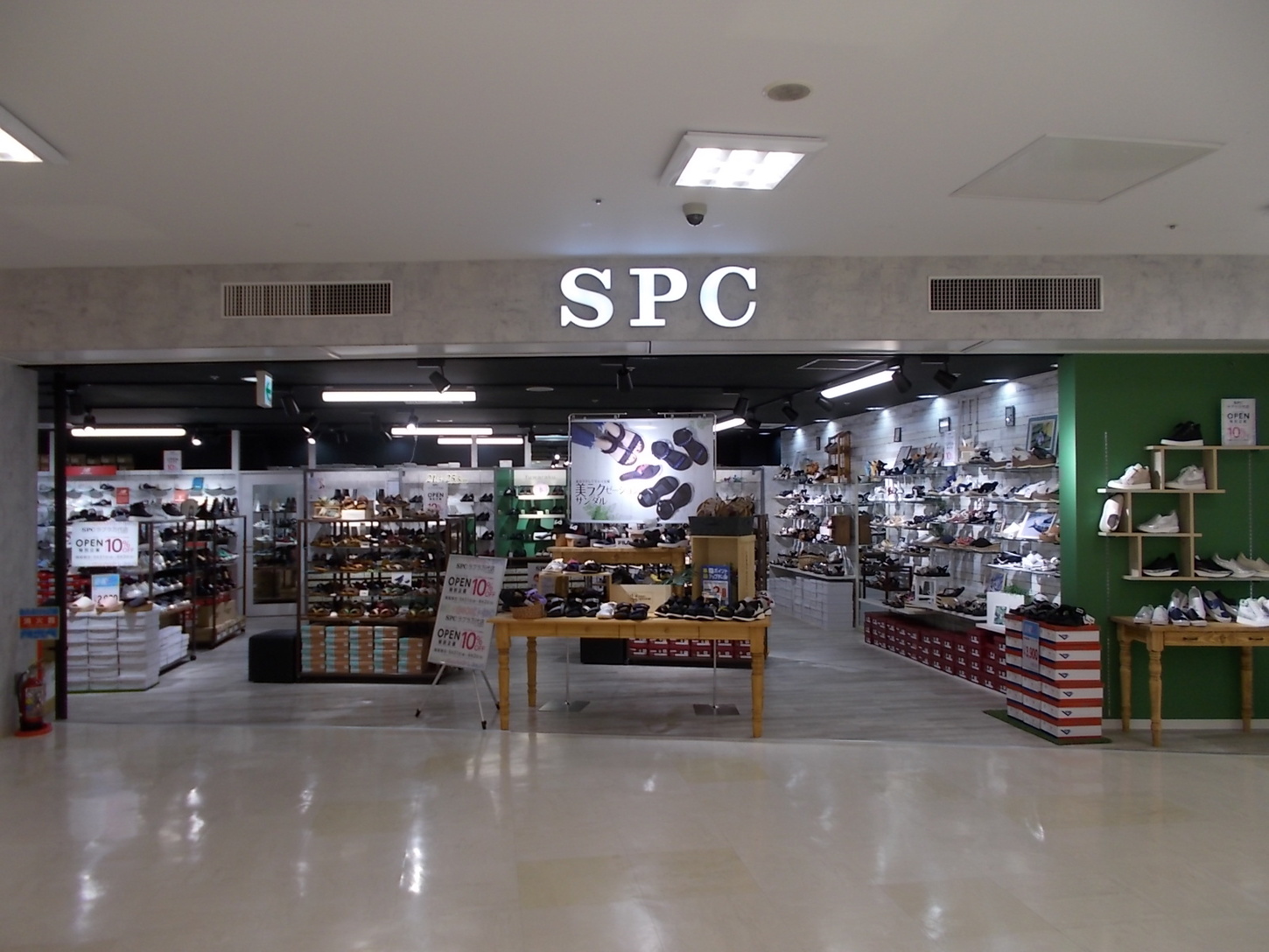 オファー spc 靴 店舗