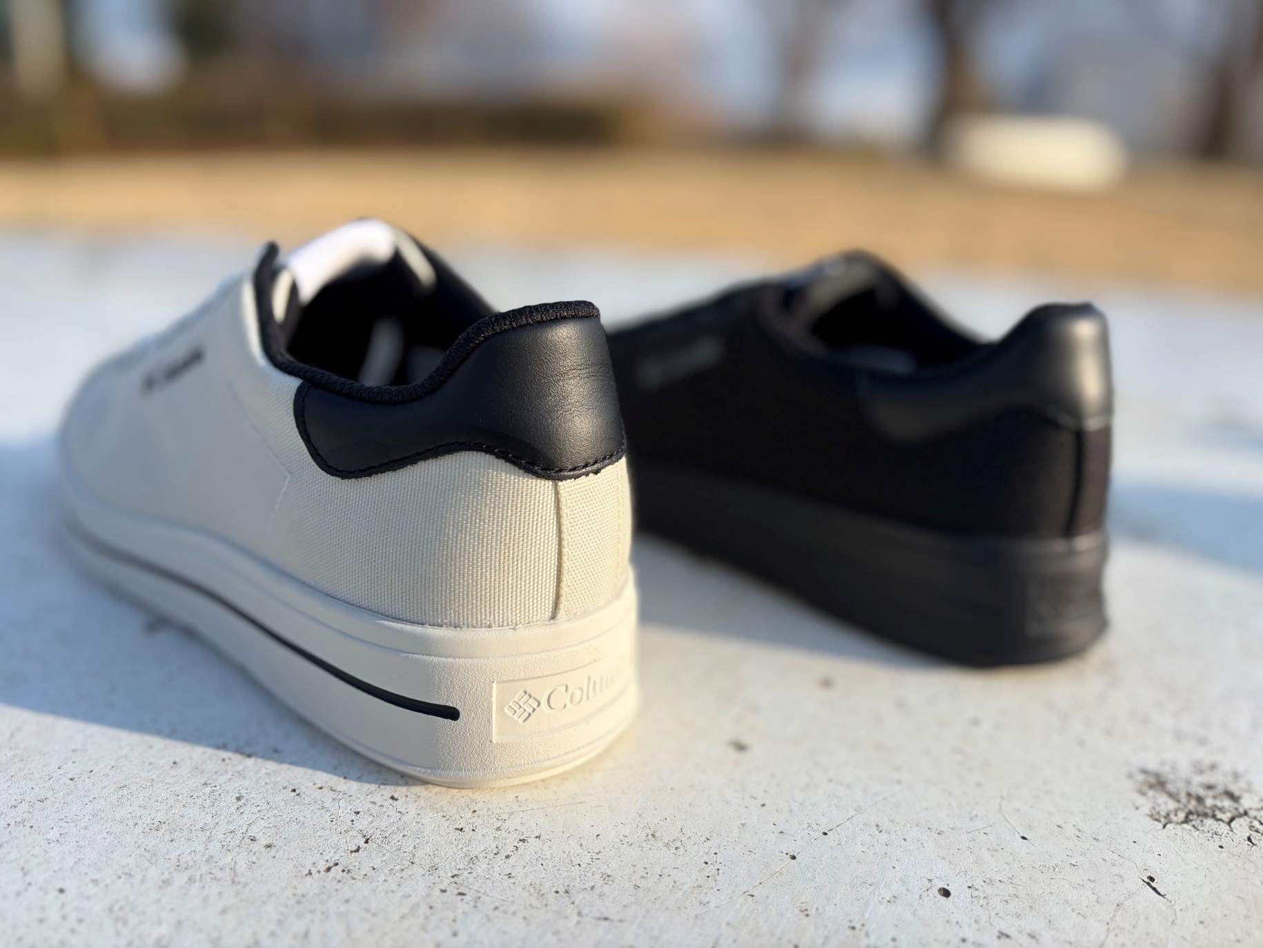 足入れ部分のレザー加工がおしゃれ◎