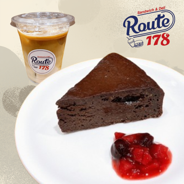 ガトーショコラセット　600円(税込)