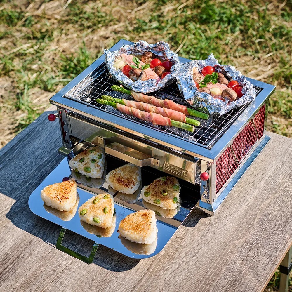 ご自宅でのBBQにも！小型チャコールグリル