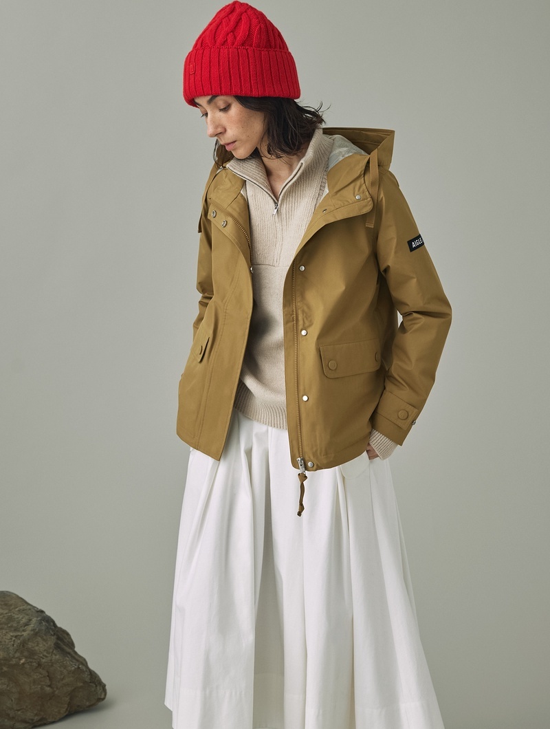 防水性・透湿性・防風性に優れたゴアテックス2レイヤージャケット。