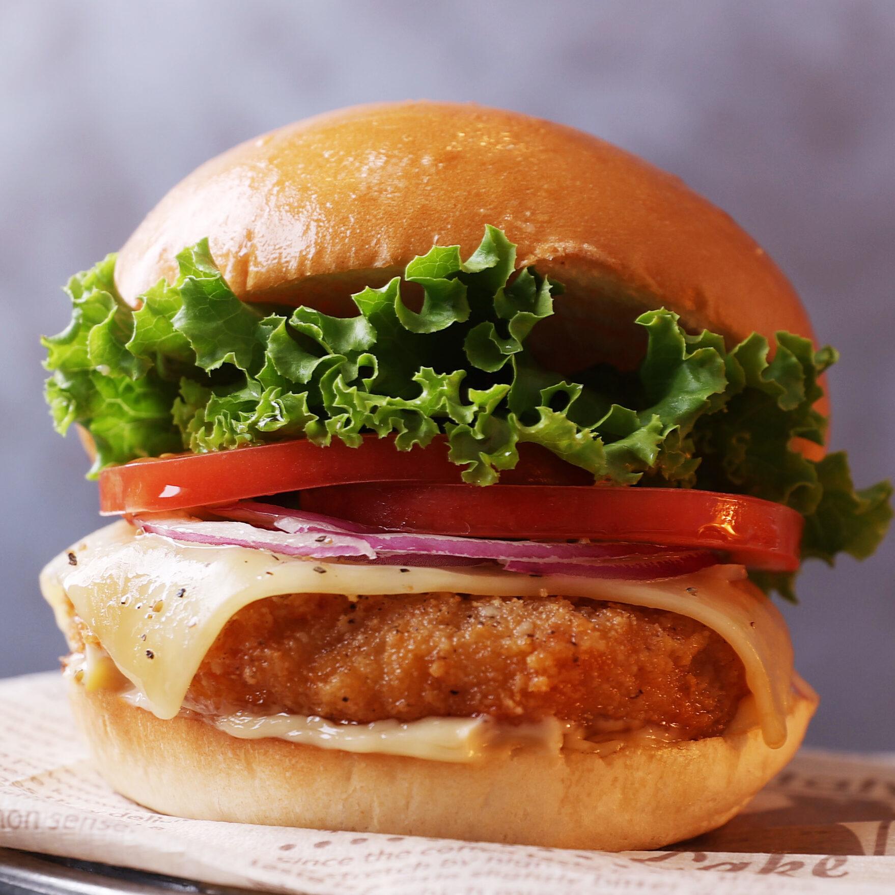 スモークモントレージャックチキンバーガー