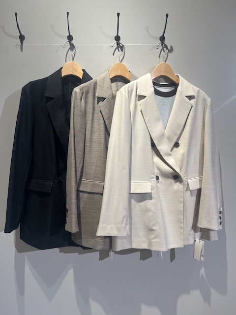 雙排扣寬松外套!