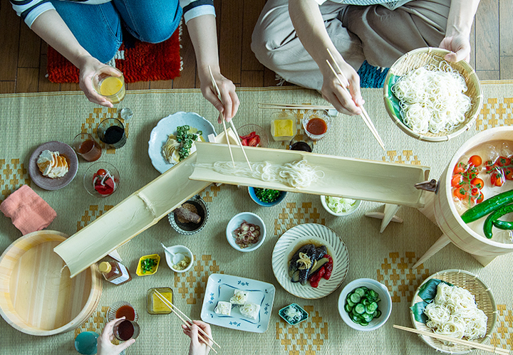 流しそうめん2