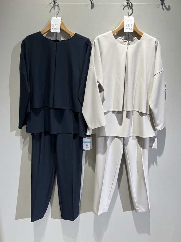 1枚でコーディネートが決まる万能セットアップ！