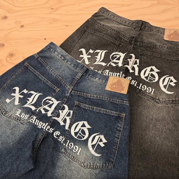 OLD ENGLISH BAGGY DENIM PANTS