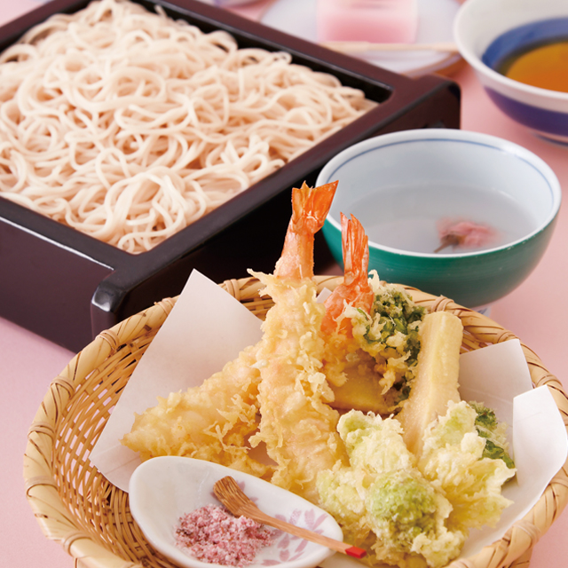 도쿄 아카사카 야부 소바 사쿠라 소바 미젠