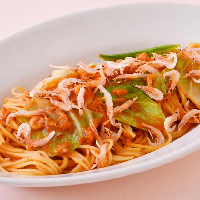 il Cardinale PIZZERIA CON CUCINA 사쿠라 새우 토마토 소스 봄 양배추 스파게티