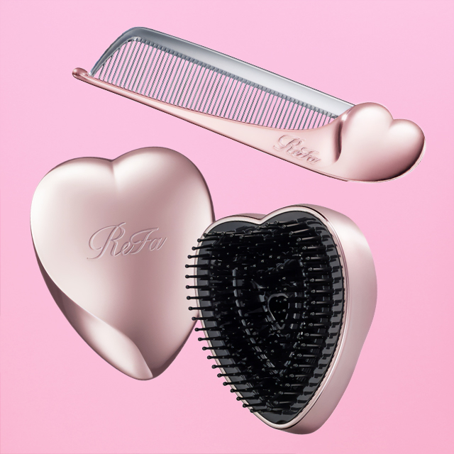 PLAZA NEWSSTAND 리파 하트 콤 아이라, 리파 하트 브러시 미니