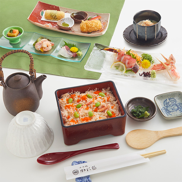 御かにめし会席