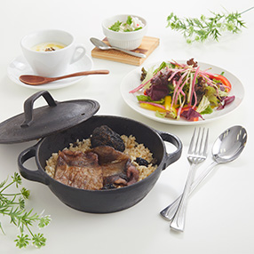 国産牛サーロインと炊き立てトリュフご飯の贅沢ランチセット