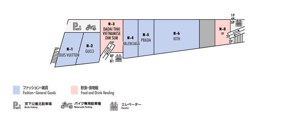 1F | North