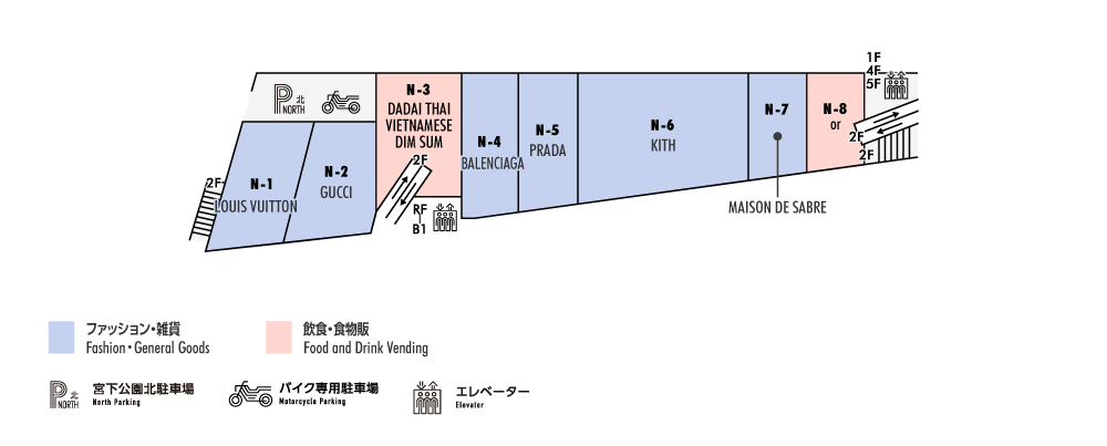 1F | North