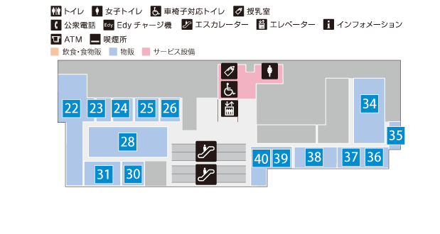 フロアガイド コレド日本橋