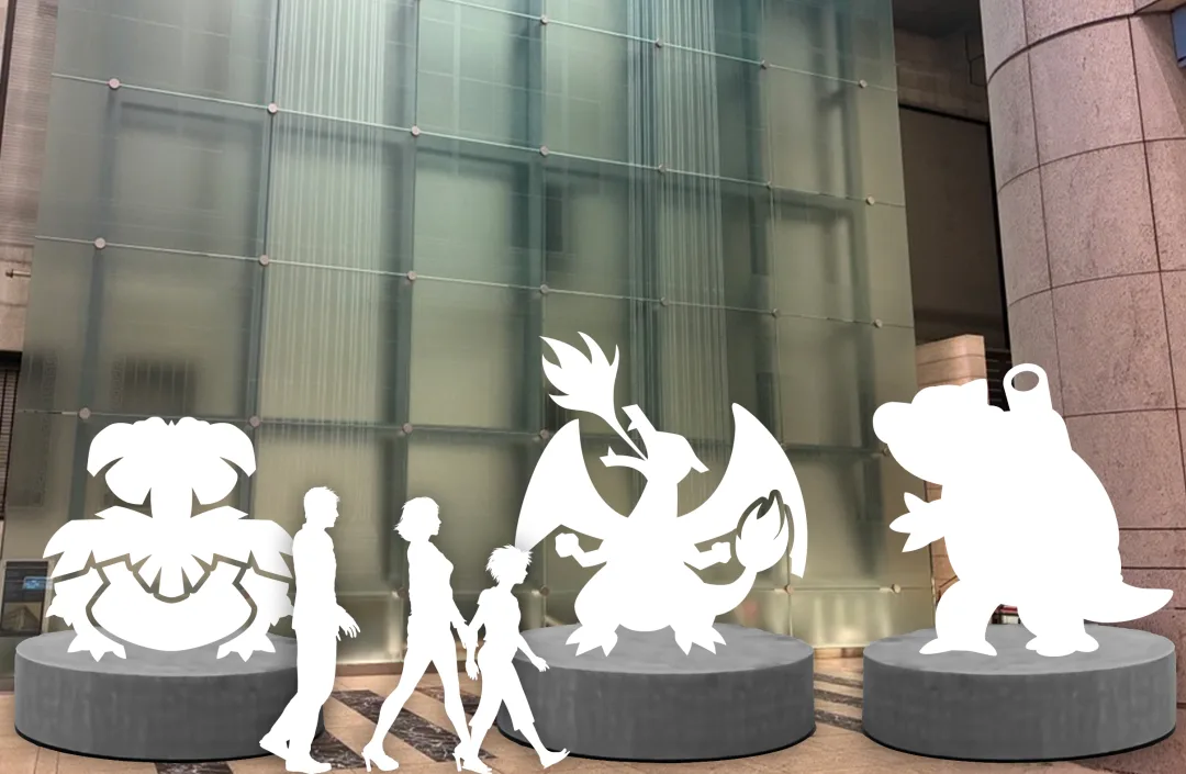 ポケモン立像展示のイメージ