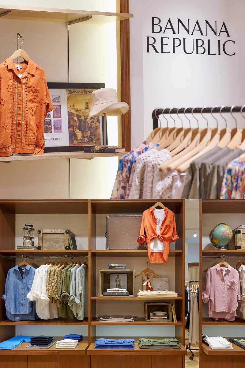 日々に旅する心を。バナナ・リパブリックのウィメンズ専門店がコレド室町3にオープン