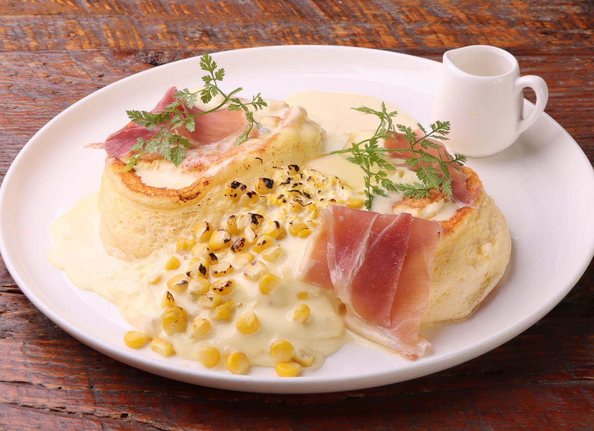 Hokkaido Corn Pancakes