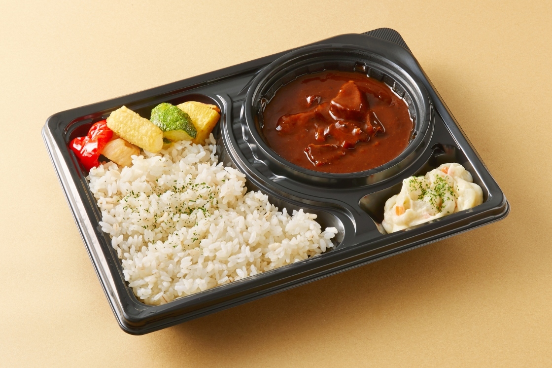炖牛舌便当