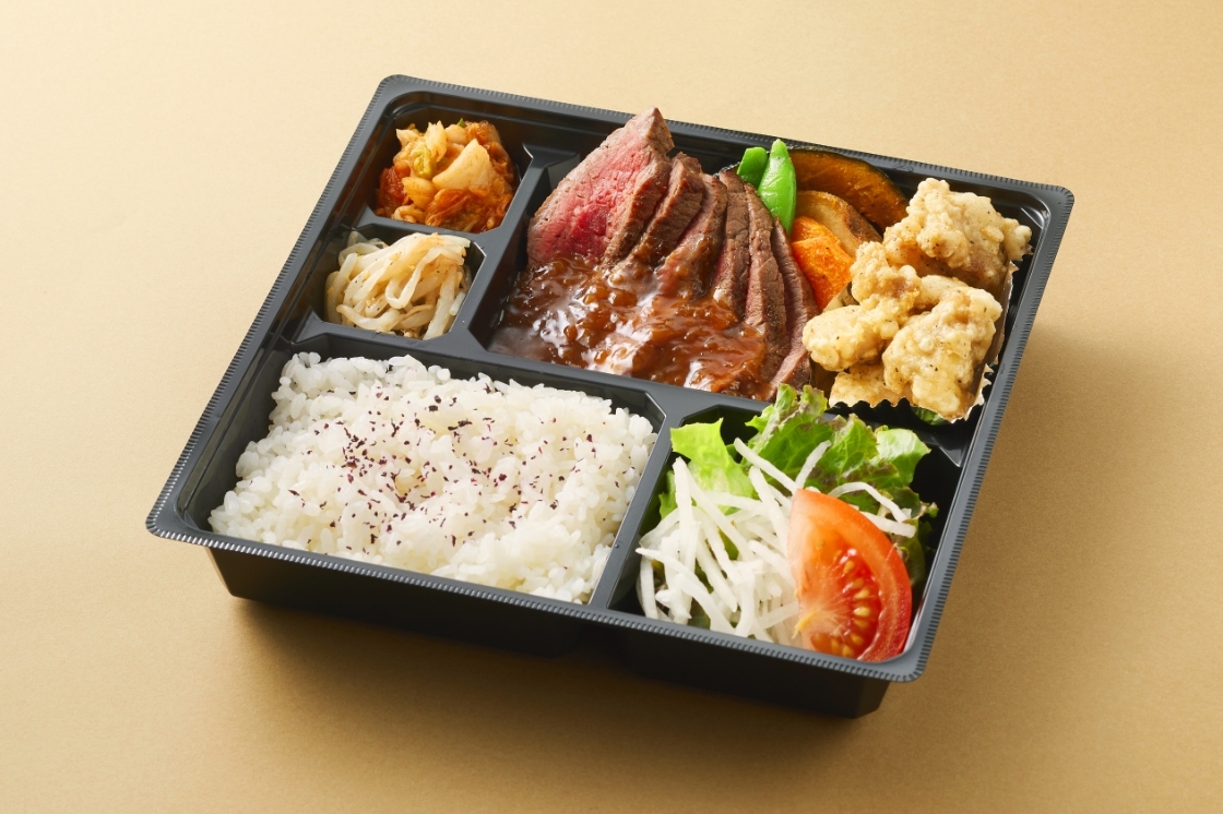 瘦肉牛排便当